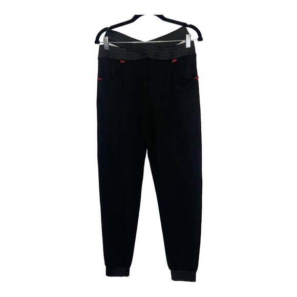 NWT For Love & Lemons Frankie Black Sweatpants-sz Small - Picture 5 of 11